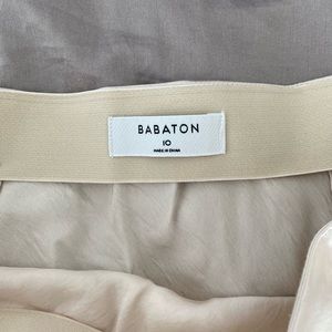 Babaton satin slip mini skirt